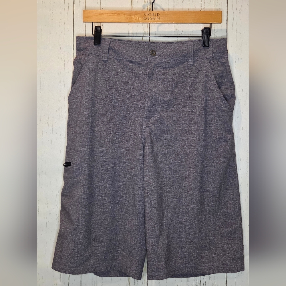 ZeroXposur Men's Charcoal Flat Front Shorts